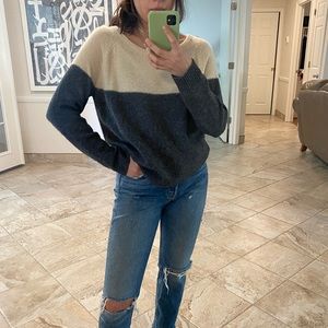 Forever 21 Color Blocked Sweater